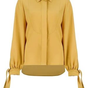 Mustard Yellow Women's Top